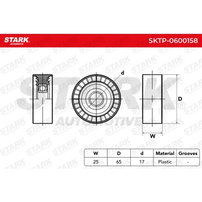 Spannarm Keilrippenriemen Stark SKTP-0600158 SKTP-0600158 - foto 5