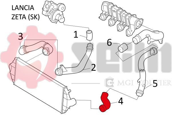Ladeluftschlauch SEIM 981152 981152 - foto 5
