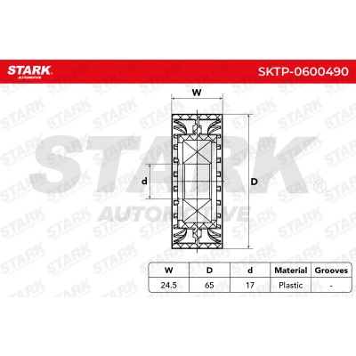 Spannarm Keilrippenriemen Stark SKTP-0600490 SKTP-0600490 - foto 5