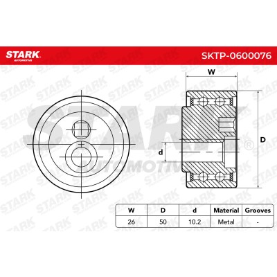 Spannarm Keilrippenriemen Stark SKTP-0600076 SKTP-0600076 - foto 5