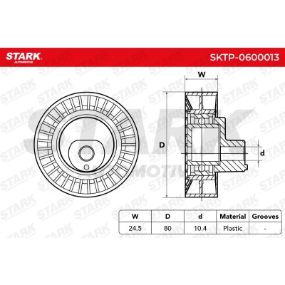 Spannarm Keilrippenriemen Stark SKTP-0600013 SKTP-0600013 - foto 6