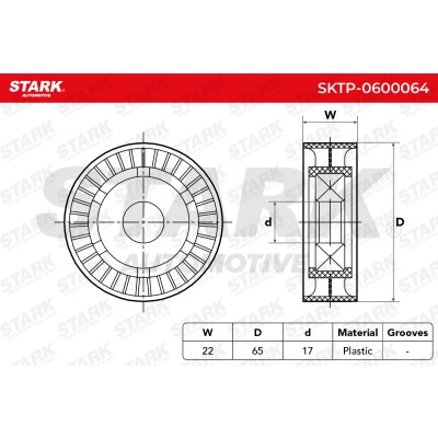 Spannarm Keilrippenriemen Stark SKTP-0600064 SKTP-0600064 - foto 6