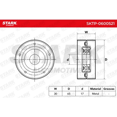 Spannarm Keilrippenriemen Stark SKTP-0600521 SKTP-0600521 - foto 6