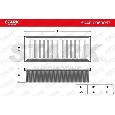 Luftfilter Stark SKAF-0060063 SKAF-0060063 - foto 3