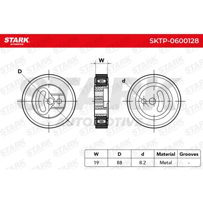Spannarm Keilrippenriemen Stark SKTP-0600128 SKTP-0600128 - foto 6