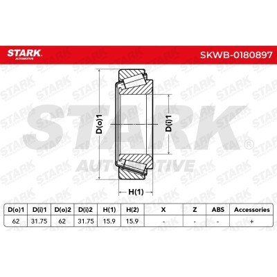 Radlager Stark SKWB-0180897 SKWB-0180897 - foto 6