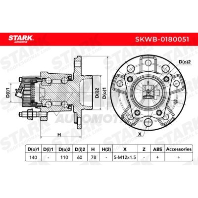 Radlager Stark SKWB-0180051 SKWB-0180051 - foto 3