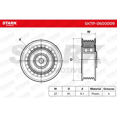 Spannarm Keilrippenriemen Stark SKTP-0600009 SKTP-0600009 - foto 5