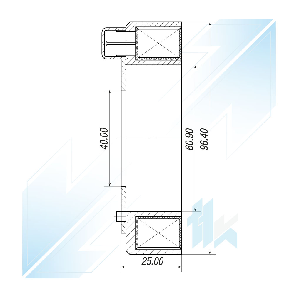 Klimakompressor Magnetspule DENSO 10S17C Toyota, Lexus, 12V 116DS17201 - foto 3