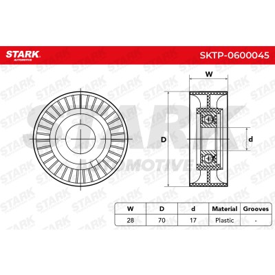 Spannarm Keilrippenriemen Stark SKTP-0600045 SKTP-0600045 - foto 6
