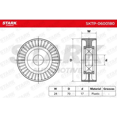 Spannarm Keilrippenriemen Stark SKTP-0600180 SKTP-0600180 - foto 5