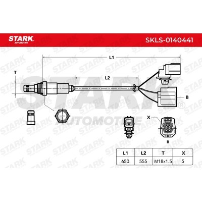 Lambdasonde Stark SKLS-0140441 SKLS-0140441 - foto 7