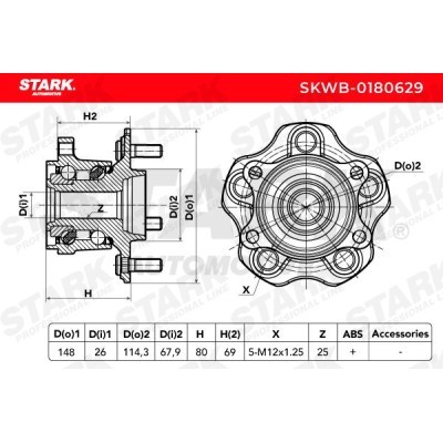 Radlager Stark SKWB-0180629 SKWB-0180629 - foto 4