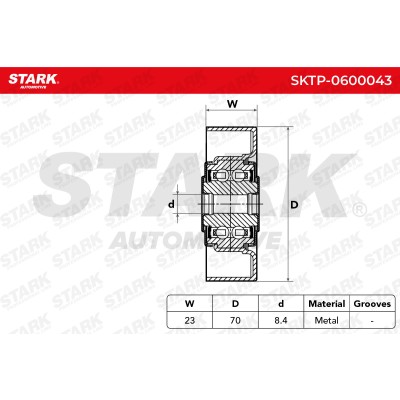 Spannarm Keilrippenriemen Stark SKTP-0600043 SKTP-0600043 - foto 6