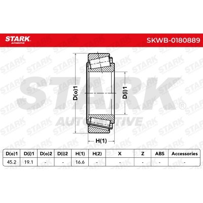 Radlager Stark SKWB-0180889 SKWB-0180889 - foto 3