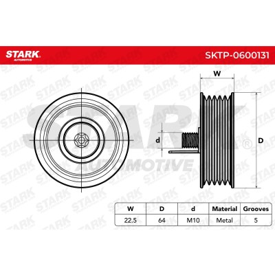 Spannarm Keilrippenriemen Stark SKTP-0600131 SKTP-0600131 - foto 5
