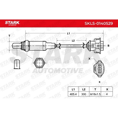 Lambdasonde Stark SKLS-0140529 SKLS-0140529 - foto 5