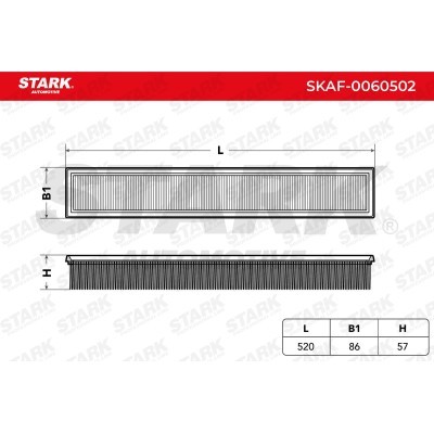 Luftfilter Stark SKAF-0060502 SKAF-0060502 - foto 3