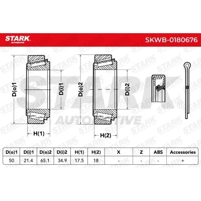 Radlager Stark SKWB-0180676 SKWB-0180676 - foto 3