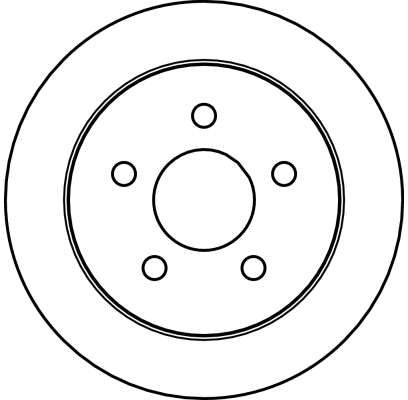 Bremsscheibe TRW DF4049 DF4049 - foto 2