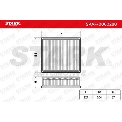 Luftfilter Stark SKAF-0060288 SKAF-0060288 - foto 3