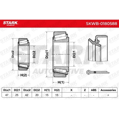 Radlager Stark SKWB-0180588 SKWB-0180588 - foto 4