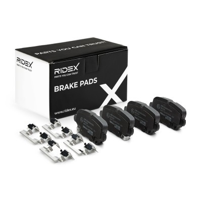 Bremsbeläge Satz RIDEX 402B1624 402B1624 - foto 2