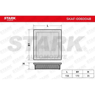 Luftfilter Stark SKAF-0060048 SKAF-0060048 - foto 3