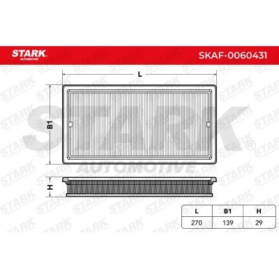 Luftfilter Stark SKAF-0060431 SKAF-0060431 - foto 4