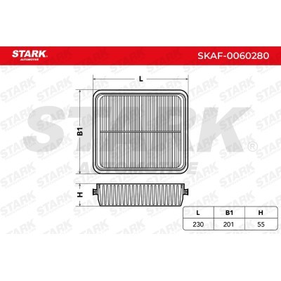 Luftfilter Stark SKAF-0060280 SKAF-0060280 - foto 3