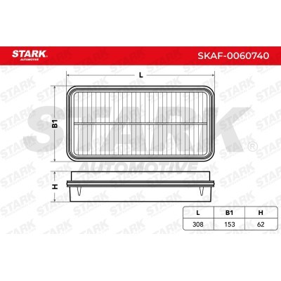 Luftfilter Stark SKAF-0060740 SKAF-0060740 - foto 6