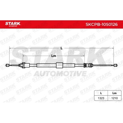 Seilzug, Feststellbremse Stark SKCPB-1050126 SKCPB-1050126 - foto 3