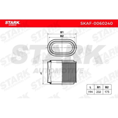 Luftfilter Stark SKAF-0060240 SKAF-0060240 - foto 4