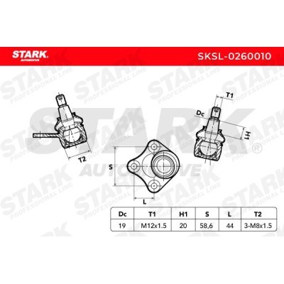 Traggelenk Stark SKSL-0260010 SKSL-0260010 - foto 8