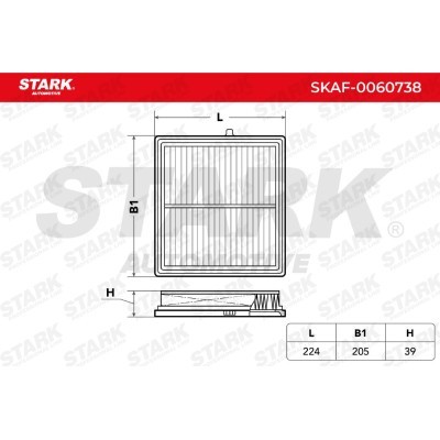 Luftfilter Stark SKAF-0060738 SKAF-0060738 - foto 6