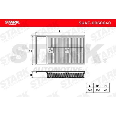 Luftfilter Stark SKAF-0060640 SKAF-0060640 - foto 5