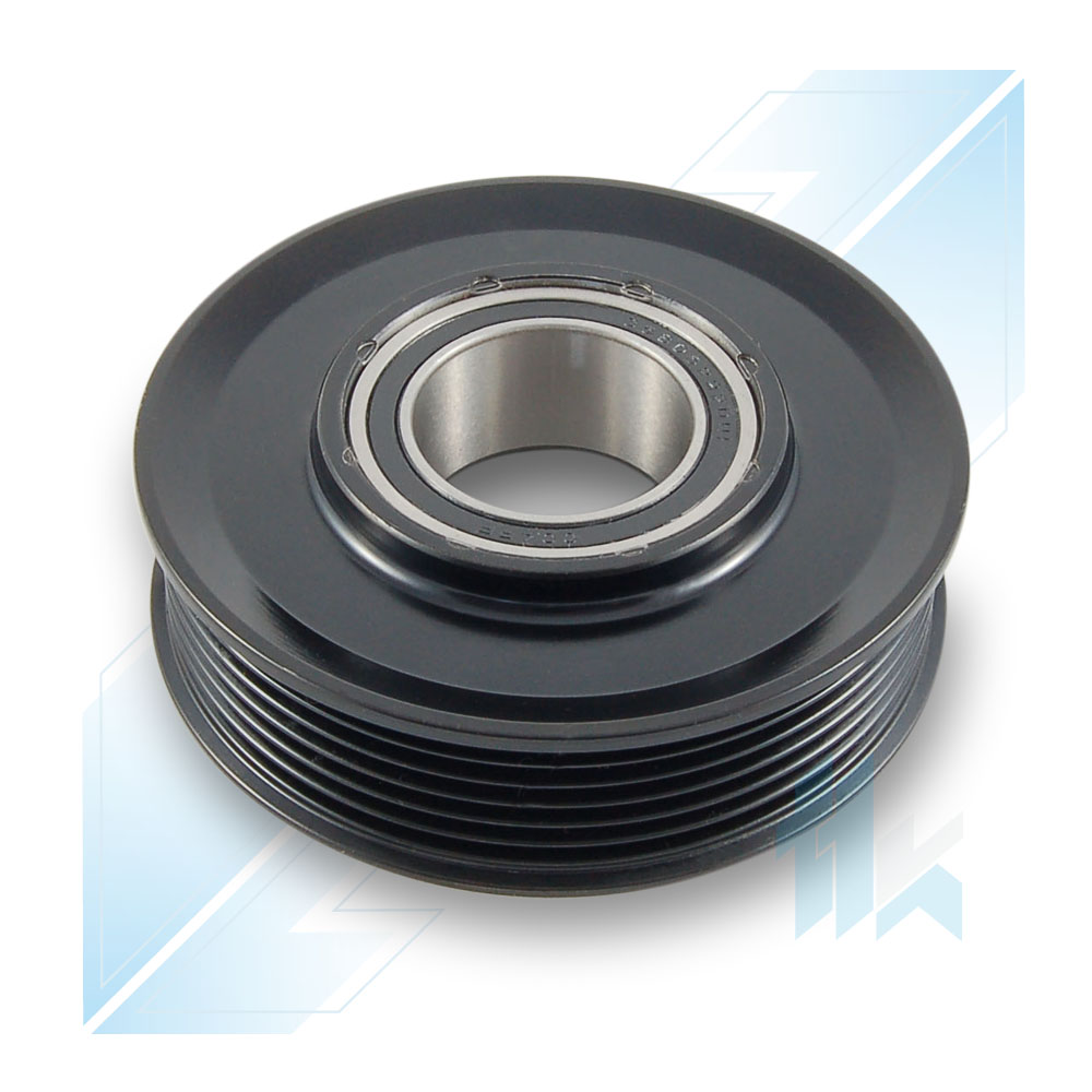 Klimakompressor Kupplung DENSO 6SEU14C 6PK (PV6) Ø105/Ø100 Audi 110D6E4609 - foto 4
