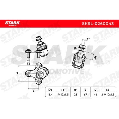 Traggelenk Stark SKSL-0260043 SKSL-0260043 - foto 5