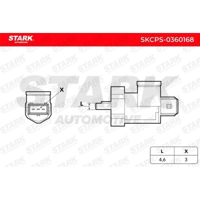 Impulsgeber, Kurbelwelle Stark SKCPS-0360168 SKCPS-0360168 - foto 6