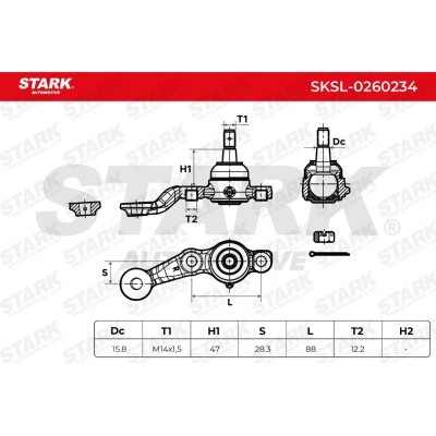 Traggelenk Stark SKSL-0260234 SKSL-0260234 - foto 6