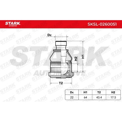 Traggelenk Stark SKSL-0260051 SKSL-0260051 - foto 5
